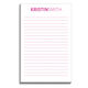 Bold Name Notepads Image 3 of 4